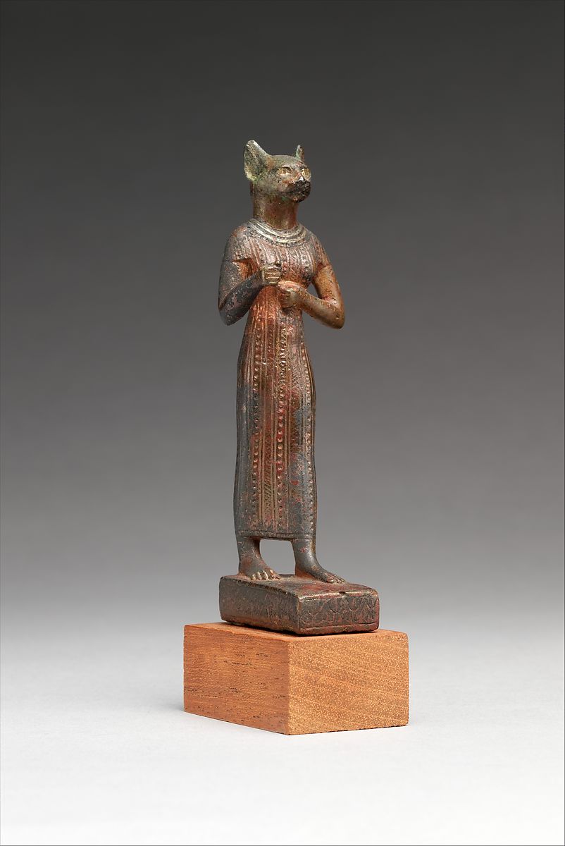 בסתת, האלה המגנה, אלה בדמות חתולה, מצרים, 664-30 לפני הספירה